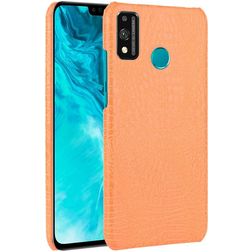 Mobigear Croco HONOR 9X Lite Hülle Hardcase Backcover - Orange