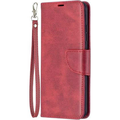 Mobigear Excellent Nokia 1.4 Hülle Klapphülle Geldbörse - Rot