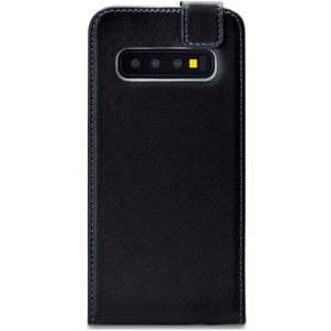 Mobilize Classic Gelly Samsung Galaxy S10 Hülle Klapphülle - Schwarz