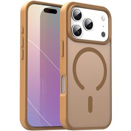 Mobigear Shockproof iPhone 17 Pro MagSafe Hülle Hardcase Backcover - Desert Gold