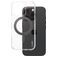 CARE by PanzerGlass Kickstand iPhone 16 Pro MagSafe Hardcase Backcover mit Ständer - Transparent / Schwarz