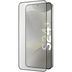 Mobiparts Regular Samsung Galaxy S24 Plus Panzerglas Gehärtetes Glas Displayschutz - Hüllenfreundlich - Schwarz