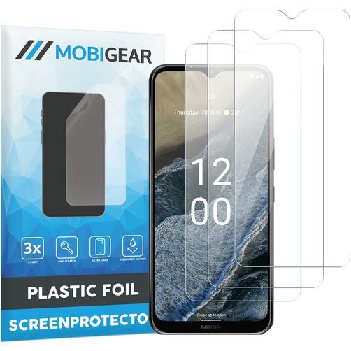 Mobigear Nokia G11 Plus Displayschutz Schutzfolie - Hüllenfreundlich (3er Pack)