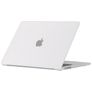 Mobigear Matte MacBook Air 15 Zoll (2023-2026) Hardcase Hülle MacBook Case - Transparent - Model A2941 / A3114 / A3241 / A3448