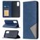 Mobigear Rhombus Slim Samsung Galaxy S20 FE Hülle Klapphülle - Blau