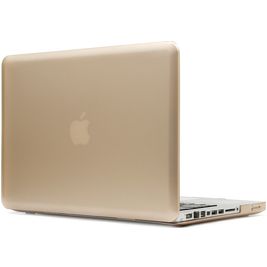 Mobigear Metallic MacBook Pro 15 Zoll (2008-2012) Hardcase Hülle MacBook Case - Gold - Model A1286