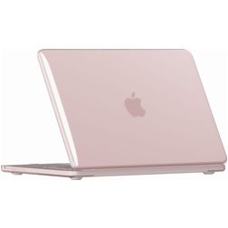 Mobigear Crystal Case MacBook Neo 13 Zoll (2026) Hardcase Hülle MacBook Case - Pastellrosa - Model A3404