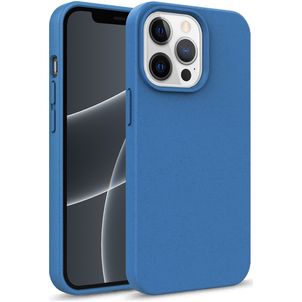 Mobigear Bio iPhone 13 Hülle Umweltfreundliches Backcover - Blau