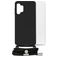 Mobilize Lanyard Gelly Samsung Galaxy A13 4G Flexibles TPU Handykette - Schwarz