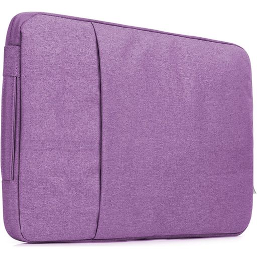 Mobigear Denim Zipper Laptop Sleeve (max 21 cm x 30 cm) Laptop Hülle - Lila