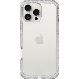 ITSKINS Level 2 SpectrumClear R Durchsichtig iPhone 16 Pro Max Hülle Flexibles TPU Backcover Stoßfest - Transparent