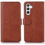 Mobigear Wallet Samsung Galaxy S24 FE Hülle Klapphülle Geldbörse - Braun