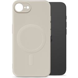 My Style Protective Flex Apple iPhone 16e MagSafe Hülle Flexibles TPU Backcover - Antique White