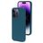 Mobiparts iPhone 14 Pro Silikon Hülle Backcover - Blueberry Blue