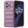 Mobigear Bumpy Realme 9 Pro Plus Hülle Flexibles TPU Backcover - Lila
