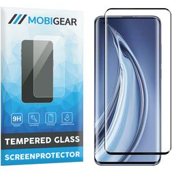 Mobigear Curved Xiaomi Mi 11 Panzerglas Gehärtetes Glas Displayschutz - Hüllenfreundlich - Schwarz