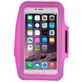 Mobigear Handyhalterung Joggen iPhone 8 Plus Sporthülle Neopren Sportarmband - Magenta