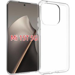 Mobigear Basics Durchsichtig Xiaomi 15T Hülle Flexibles TPU Backcover - Transparent