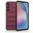 Mobigear Bumpy Samsung Galaxy A55 Hülle Flexibles TPU Backcover - Rot