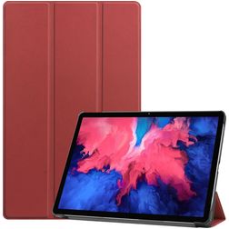 Mobigear Tri-Fold Lenovo Tab P11 Plus Gen 1 Hülle Klapphülle - Rot