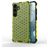 Mobigear Honeycomb Samsung Galaxy S24 Hülle Hardcase Backcover Stoßfest - Grün