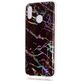 Mobigear Marble Huawei P20 Lite (2018) Hülle Flexibles TPU Backcover - Schwarz