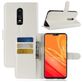 Mobigear Classic OnePlus 6 Hülle Klapphülle Geldbörse - Weiß