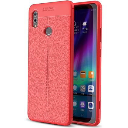 Mobigear Luxury HONOR Note 10 Hülle Flexibles TPU Backcover - Rot