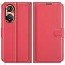 Mobigear Classic HONOR 50 Hülle Klapphülle Geldbörse - Rot