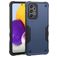 Mobigear Non-slip Armor Samsung Galaxy A73 Hülle Hardcase Backcover Stoßfest - Blau