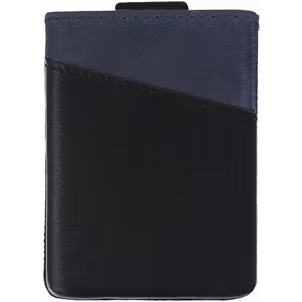 Valenta Card Holder Echtleder Kartenetui - 9 Karten - Blau