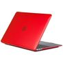 Mobigear Matte MacBook Pro 13 Zoll (2016-2023) Hardcase Hülle MacBook Case - Rot - Model A1706 / A1708 / A1989 / A2159 / A2289 / A2251 / A2338
