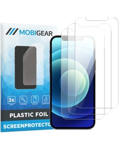Mobigear iPhone 12 Mini Displayschutz Schutzfolie - Hüllenfreundlich (3er Pack)
