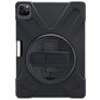 Xccess Survivor All-round iPad Pro 11 Zoll (2022) Hülle Kunststoff,Silikon Backcover + Schulterträger + Ständer - Schwarz