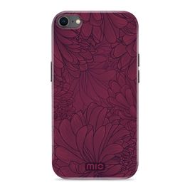 MIO iPhone 8 MagSafe Hülle Hardcase Backcover - Berry Blooms