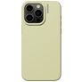 Nudient Base iPhone 15 Pro Max Silikon Hülle Backcover - Pale Yellow