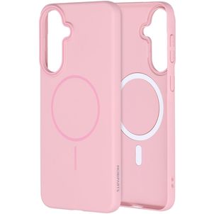 Mobiparts Slim Line Samsung Galaxy A37 MagSafe Hülle Hardcase Backcover - Blush Pink