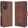 Mobigear Slide Wallet OPPO A94 5G Klapphülle Portemonnaie - Braun