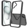 Mobigear Crystal iPhone 16 Plus Hülle Hardcase Backcover - Schwarz
