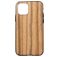 Mobigear Nature iPhone 12 Pro Max Hülle Flexibles TPU Backcover - Teak