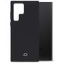 Mobilize Rubber Gelly Samsung Galaxy S22 Ultra Hülle Flexibles TPU Backcover - Matt Black