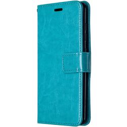 Mobigear Wallet Samsung Galaxy A41 Hülle Klapphülle Geldbörse - Blau