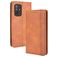 Mobigear Sensation OPPO A94 5G Klapphülle Portemonnaie - Cognac