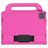 Mobigear Diamond iPad Pro 11 Zoll (2021) Tablet Hülle für Kinder mit Tragegriff - Pink