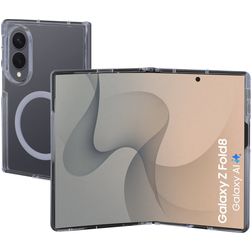 Mobiparts Hardcover Transparent Samsung Galaxy Z Fold 8 MagSafe Hardcase Backcover - Transparent