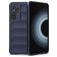 Mobigear Bumpy Xiaomi 12T Hülle Flexibles TPU Backcover - Dunkelblau