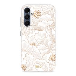 MIO Samsung Galaxy A16 MagSafe Hülle Hardcase Backcover - White Roses