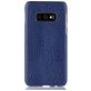 Mobigear Croco Samsung Galaxy S10e Hülle Hardcase Backcover - Blau