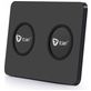 Itian Dual es Ladegerät Qi Wireless 5W 1A - Schwarz
