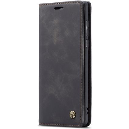 Caseme 013 Huawei P40 Hülle Klapphülle Geldbörse - Schwarz